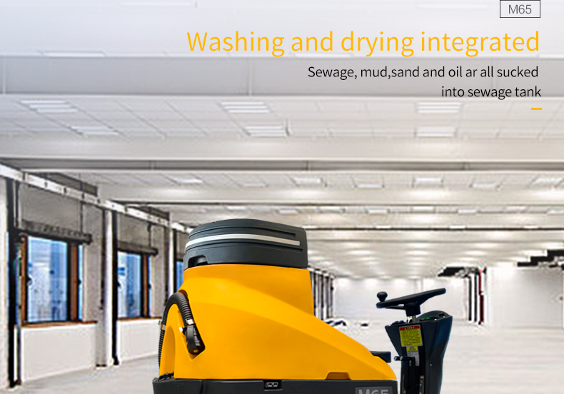 M65 Ride-on Floor Scrubber