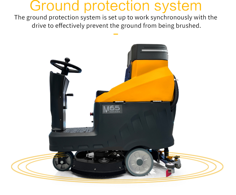 M65 Ride-on Floor Scrubber