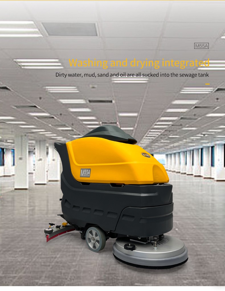 M55A Self-Drive floor Scrubber