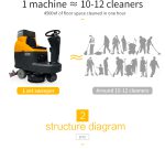 M70 Ride-on Floor Scrubber - Image 5