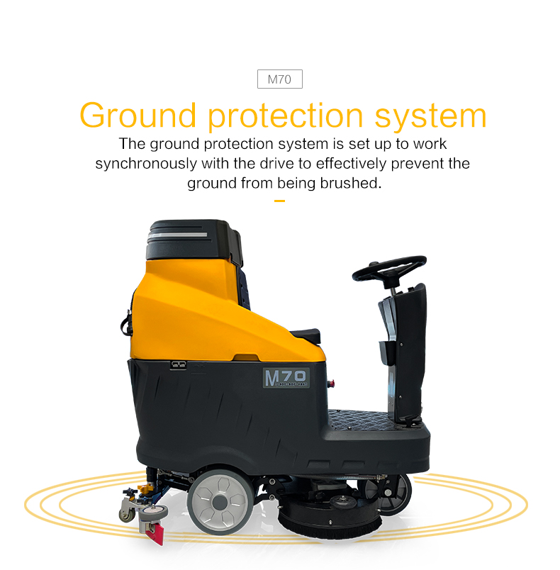 M70 Ride-on Floor Scrubber