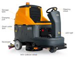 M90 Ride-on Floor Scrubber - Image 7