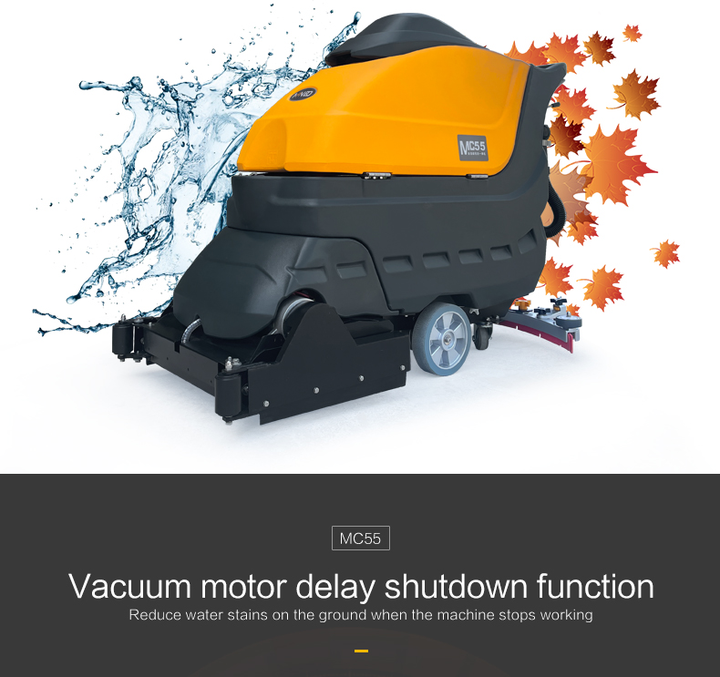 MC55 Hand-push Floor Sweeper and Scrubber