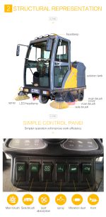 C190 Fully Enclosed Floor Sweeper - Image 4