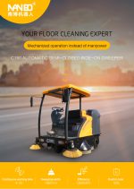 C180 Semi-enclosed Floor Sweeper - Image 2