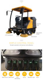 C180 Semi-enclosed Floor Sweeper - Image 4