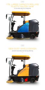 C180 Semi-enclosed Floor Sweeper - Image 7