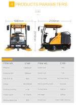C180 Semi-enclosed Floor Sweeper - Image 8