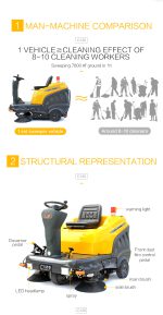 C120 Ride-on Floor Sweeper - Image 4