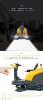 C120 Ride-on Floor Sweeper - Image 6