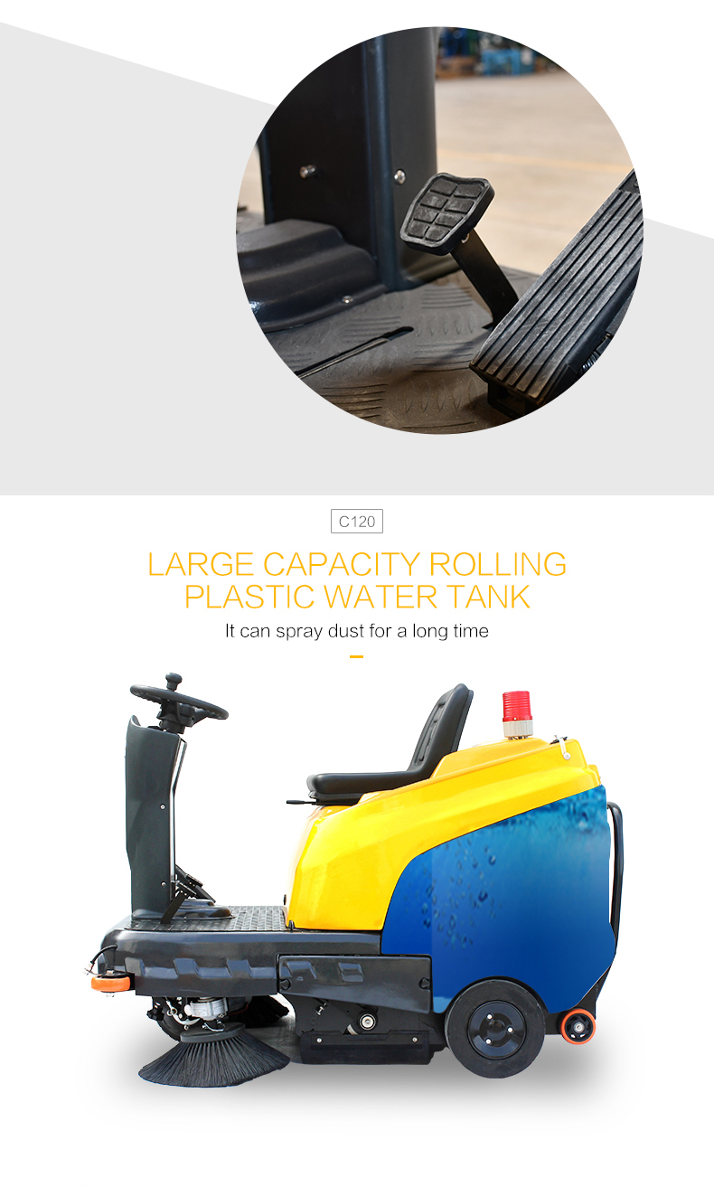 C120 Ride-on Floor Sweeper