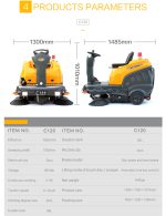 C120 Ride-on Floor Sweeper - Image 8
